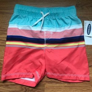 NWT Old Navy Toddler 18-24 Mo Boy’s Swim Trunks